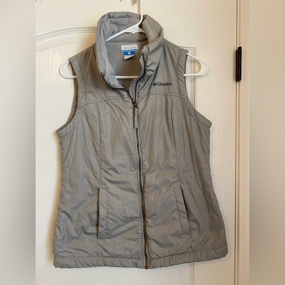 Columbia Tan Cream Womens Vest size Small - Picture 3 of 13
